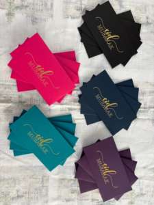 Cartes de vœux estampées en feuille d'or avec des anges et des fées pour l'Aïd Moubarak, avec du carton de qualité supérieure multicolore et des enveloppes assorties - Product Image 2