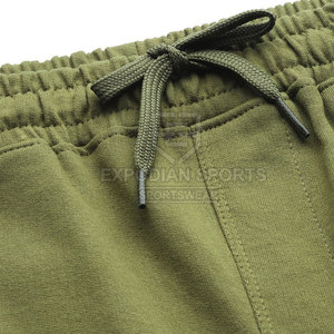 Design Your Own Logo Men Shorts 100% algodón sólido Casual Mid Quick Dry transpirable 2025 superventas - Product Image 4