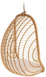 PRSW-045 Weather Resistant Poly Rattan Outdoor Swing Chair Modern <b>Egg</b> Design with Stand for Living Room Park & Mall - Product Image 6