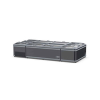 Congelador Comercial Tipo Isla de 950L Directo de Fábrica con Controlador Digital y Luz LED para Exhibición de Pescado y Carne Congelados en Supermercados