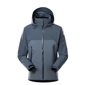 2025 vente en gros vierge étanche coupe-vent veste manteau personnalisé hommes fermeture éclair hiver extérieur imperméable coupe-vent veste - Product Image 2