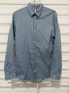 เสื้อเชิ๊ตผ้าทอคอตตอนสำหรับผู้ชายเสื้อเชิ๊ตผู้ชายผ้าฝ้าย100% ระบายอากาศได้ดีและปรับแต่งได้แบบลำลองและป้องกันการเกิดขนออก - Product Image 2