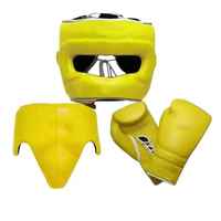 2025 Diseño personalizado de alta calidad Head Guard Venta al por mayor de cuero PC y PU Cascos deportivos para boxeo Precio bajo