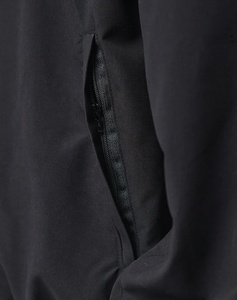 เสื้อแจ็กเก็ตกีฬากลางแจ้งเสื้อกันลมผ้าฝ้าย100% คอตั้งด้านหน้าปรับแต่งโลโก้ได้ตามต้องการ - Product Image 5