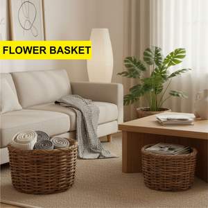 งานฝีมือตะกร้าหวาย BEEMO - Product Image 3