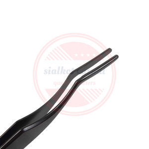 Venta al por mayor de pinzas de extensión de pestañas personalizadas Multi colores de acero inoxidable pinzas de pestañas - Product Image 5