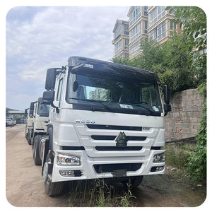 Howo 6x4 pneu neuf cabine tracteur lourd camions tête 371hp 375 Hp tracteur d'occasion prix tête camion tracteur d'occasion à vendre - Product Image 4