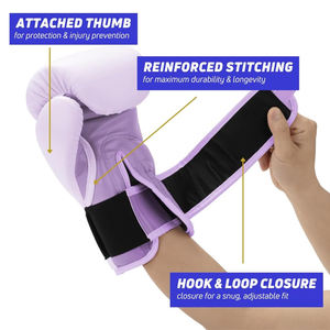 ถุงมือชกมวยสำหรับฝึกซ้อมฟิตเนสยิมและซ้อมกีฬาพร้อมบริการพิมพ์โลโก้ส่วนตัว - Product Image 3