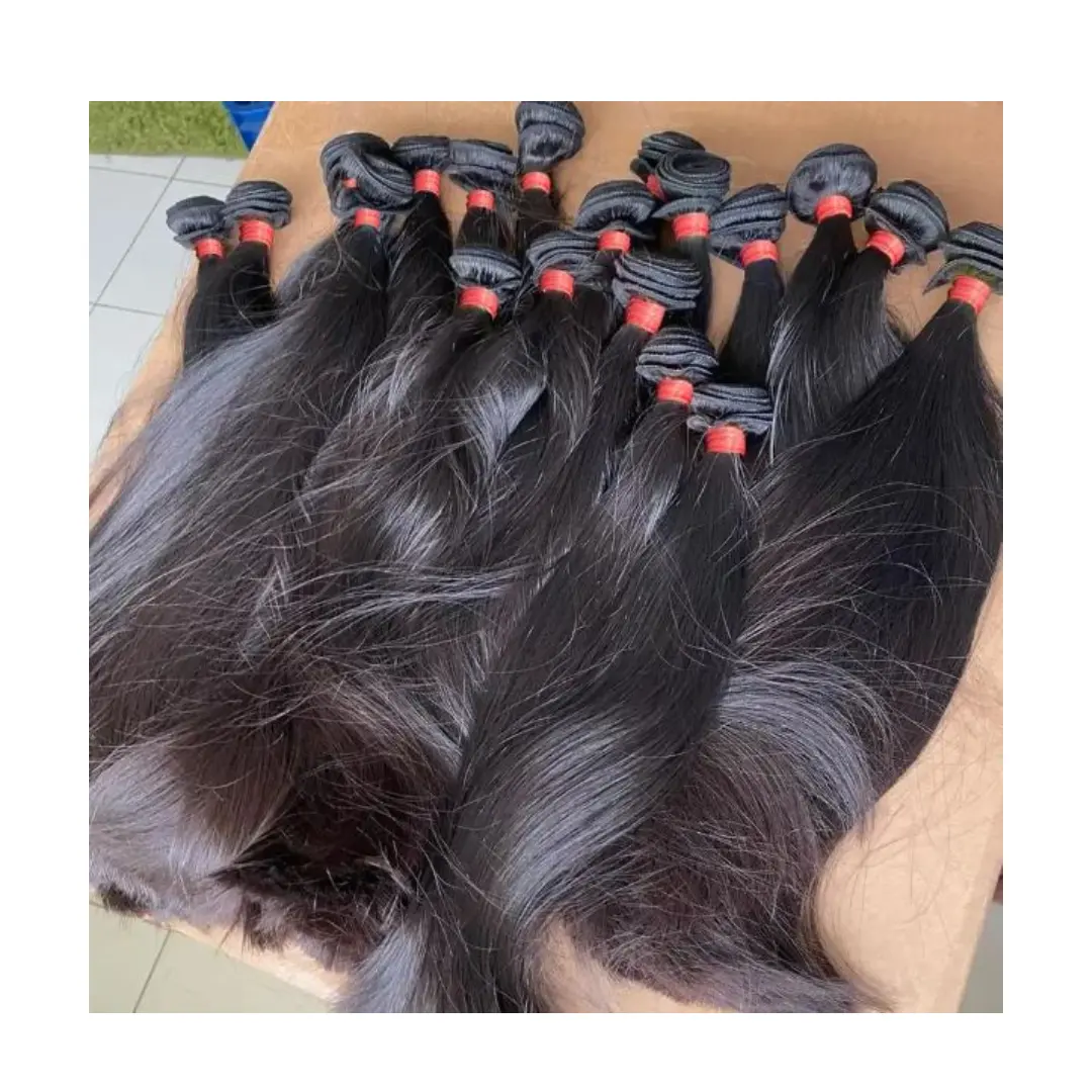 Échantillon gratuit de paquets de cheveux bruts vietnamiens vendeur de paquets de cheveux de vison extension de cheveux humains vierges à cuticules alignées