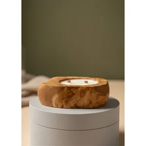 Portavelas de Madera con Soporte para Velas de Té, para Decoración del Hogar, Bodas y Navidad - Product Image 2
