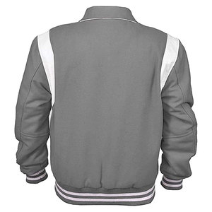 El servicio más popular de OEM y ODM Cómodo a prueba de viento Cálido Ropa al aire libre Varsity Chaquetas Tallas grandes Color sólido Hombres Varsity Chaquetas - Product Image 3