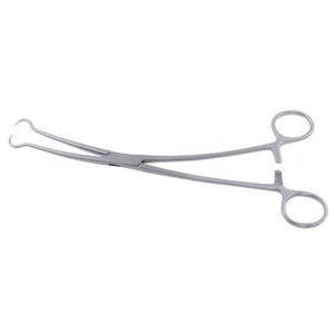Forceps de Skene en acier inoxydable chirurgical, instrument médical de précision pour gynécologie - Product Image 1