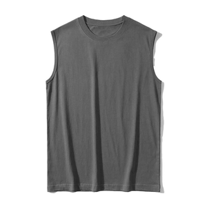 Camiseta sin mangas con tirantes musculosos para hombre, camisetas deportivas sin mangas con logotipo personalizado, venta al por mayor - Product Image 6