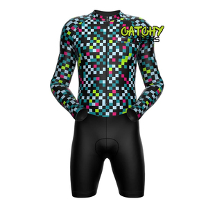 ชุดไตรกีฬาหนึ่งชิ้นชุดไตรกีฬาจักรยานชุดไตรกีฬาแบบกำหนดเอง - Product Image 1