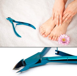 Precio de fábrica profesional pinza para uñas cortador de cutículas instrumentos de belleza de acero inoxidable duraderos curvos para dedos al por mayor - Product Image 3