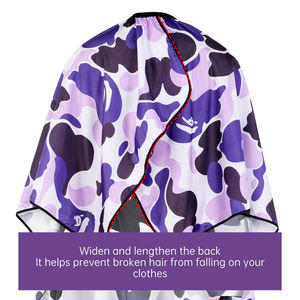 Capa de corte de pelo profesional Capa de peluquería impermeable para hombres - Product Image 5