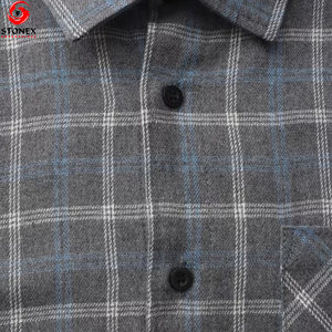 <b>Men's</b> <b>Flannel</b> Plaid <b>Shirts</b> Long Sleeve Custom Wholesale OEM Service <b>Men</b> <b>Flannel</b> Button Down <b>Shirt</b> Casual Cotton - Product Image 5