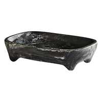 Support/Plateau à Savon en Résine Faite Main Écologique au Design Moderne pour Salle de Bain et Douche, Taille Personnalisée pour Hôtels et Cuisines, Artisanat en Résine