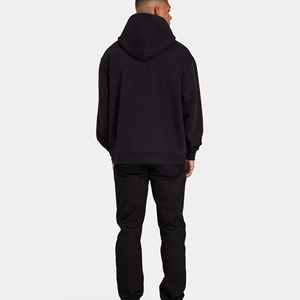 Vêtements d'hiver pour hommes Sweats à capuche épais en coton brodé surdimensionné personnalisé pour hommes - Product Image 4