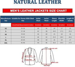 <b>Men</b> Brown <b>Bomber</b> Leather <b>Jacket</b> Customized Sheep Leather <b>Jacket</b> for <b>Men</b> Best for Winter Leather <b>Jackets</b> Plus Size <b>jacket</b> for <b>men</b> - Product Image 3