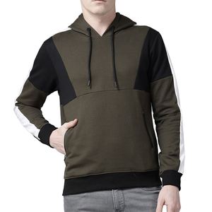 Sweat-shirts pour hommes en coton mélangé, design populaire automne-hiver, doublés, lavés, basiques, créez votre propre style, qualité pure 100% coton - Product Image 4