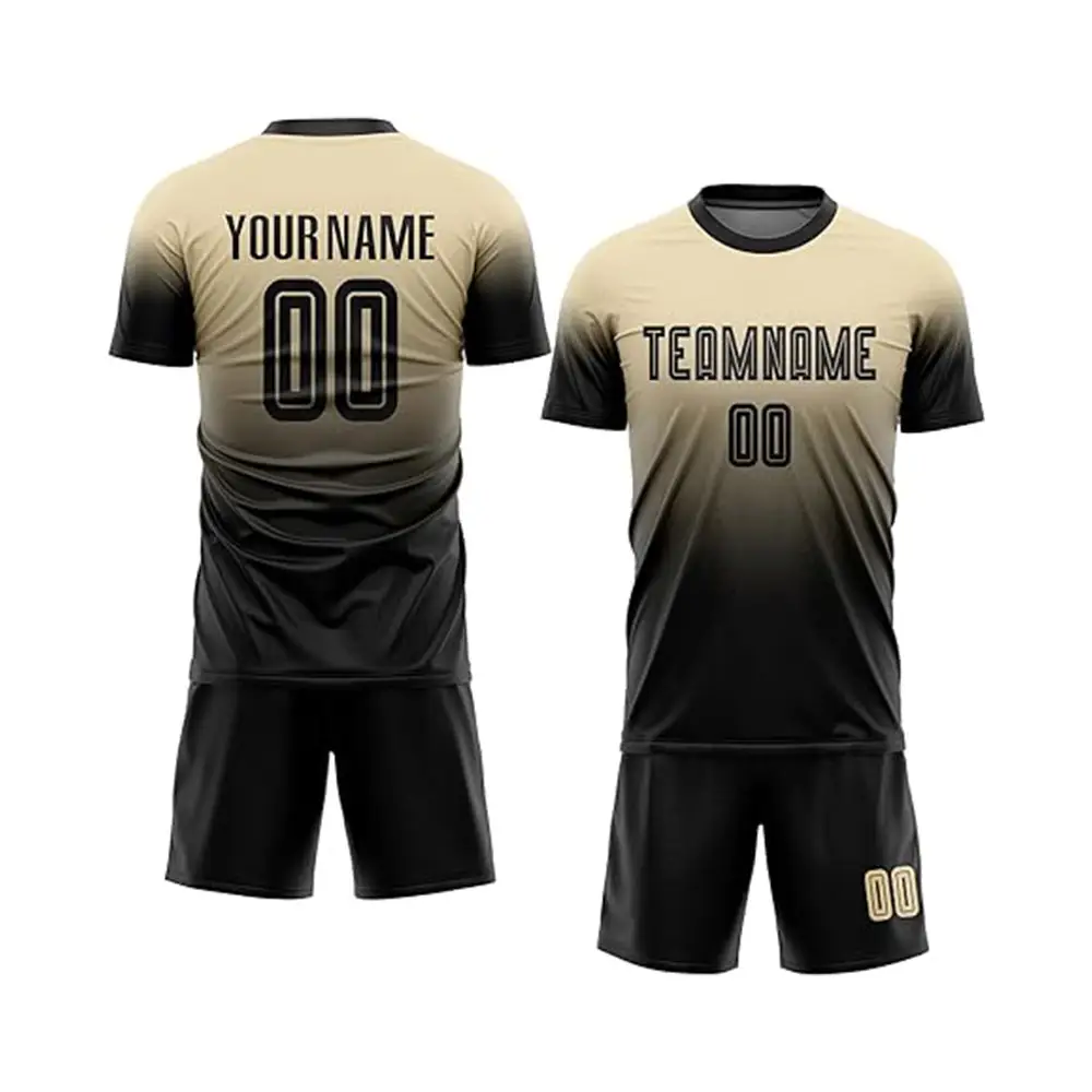 Hochwertige Lieferanten Sublimation Fußball-Fußball-Anzüge kundenspezifische Fußball-Futballtrikots Marke Verein Logo Fußballtrikot