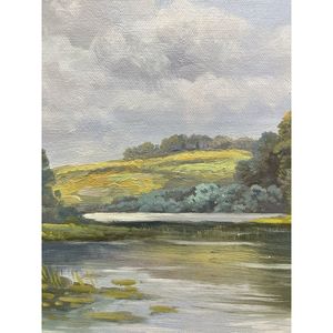 Dipinti ad olio su tela dipinti a mano 36x24 pollici 100% arti originali della tela - Product Image 5