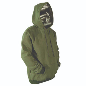 Sudadera con capucha de gran tamaño personalizada para mujer, Sudadera con capucha de diseñador OEM con capucha con forro de seda, ropa de calle bordada personalizada, Sudadera con capucha de 450gsm para mujer - Product Image 4