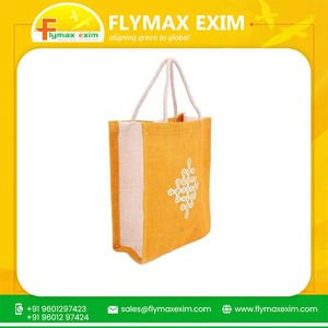 Sacs fourre-tout en jute personnalisables, écologiques et réutilisables Sacs à provisions personnalisés tendance et durables à vendre - Product Image 6