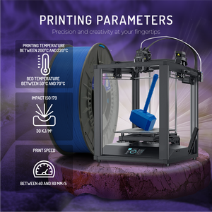 WINKLE Filamento PLA Resistente 1.75mm 1kg per Stampa 3D, 4 Colori, Vendita all'Ingrosso, Materiale Biodegradabile per FDM, Facile da Stampare - Product Image 6