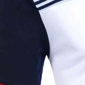 Venta al por mayor 100% algodón de los hombres para los polos pesados 220G logotipo personalizado impreso a rayas bordado liso camiseta de diseño - Product Image 3