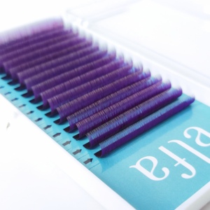 Extensiones de pestañas de visón individuales Ombre de 0,15mm de espesor de alta calidad pestañas de salón profesional en Vietnam colores Ombre calientes - Product Image 5
