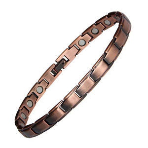 Copper Bracelet <b>Men</b> Women Magnets Cuff Magnetic All Design Copper <b>Bangle</b> Personalized Engraved Bracelet Copper From India - Product Image 1