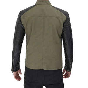 Veste de moto d'hiver professionnelle pour hommes de meilleur design veste de moto en cuir de gros - Product Image 5