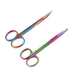 Tijeras de iris de acero inoxidable de alta calidad profesional Fórceps de cirugía oftálmica manual - Product Image 1