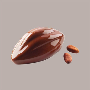 Molde de Silicona 3D para Frutas Realistas, Granos de Cacao, 102x57x42 mm, Herramienta para Postres - Product Image 4