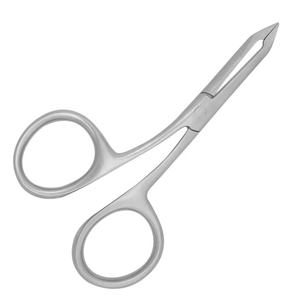 Pinzas de Cejas Profesionales de Acero Inoxidable con Mango Tipo Tijera para un Depilado Preciso, Uso en Belleza y en el Hogar - Product Image 1