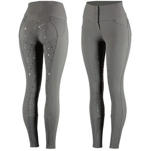 Venta al por mayor ropa ecuestre de alta calidad pantalones de Carreras de Caballos hombres Jodhpurs rodilla agarre silicona personalizar pantalones para hombre - Product Image 1