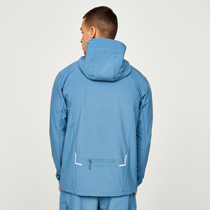 Vente en gros de vestes pullover avec logo personnalisé Ensembles pour hommes Survêtements hommes vierges Ensemble de survêtement en nylon coupe-vent Survêtement pour hommes - Product Image 4