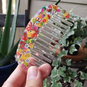 TRY QUALITY PROFESSIONAL FINE CUTTING <b>COMBS</b> Professional Barber <b>Hair</b> <b>Comb</b> for Salon Styling Use Resin Material - Product Image 1