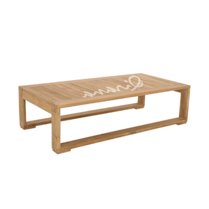 Meubles modernes haut de gamme en bois de teck Table basse de la Havane en forme de rectangle pour patio, jardin, piscine, mobilier d'extérieur - Product Image 4