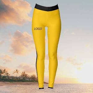 ชุดออกกำลังกายผู้หญิงคุณภาพสูง ชุดกีฬาไร้ตะเข็บ กางเกงเลกกิ้งพิมพ์ลาย ออกแบบเองได้ สำหรับฟิตเนสและโยคะ - Product Image 3