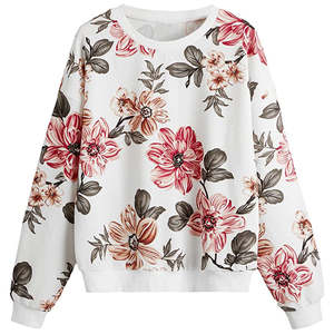 Sweat-shirt femme à manches longues doux et confortable polaire élégant confortable haut durable adapté au bureau de mode de tous les jours ou aux voyages - Product Image 1