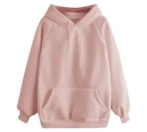 Sweat-shirt à capuche en coton polaire épais unisexe pour l'hiver Sweat-shirt surdimensionné avec impression de logo personnalisé Nouvel arrivage Technique pour hommes teint uni - Product Image 2