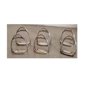 Dernier modèle de vente en gros de candélabres en métal argenté Boucle d'anneau de serviette pour décoration de table de fête et de dîner - Product Image 4