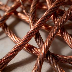 Chatarra de Alambre de Cobre Puro y Limpio, Alambres de Cobre Desnudos Brillantes Listos para Fundir y Fabricación de Metales - Product Image 1