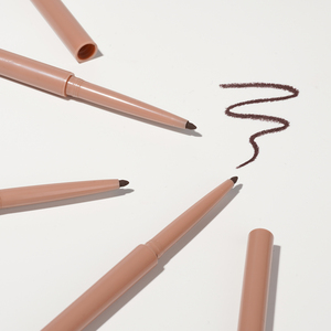 Crayon Eyeliner coloré <span class=keywords><strong>kajal</strong></span> noir mat imperméable à l'eau gel eyeliner marron logo personnalisé marque privée rose anti-taches beige - Product Image 1