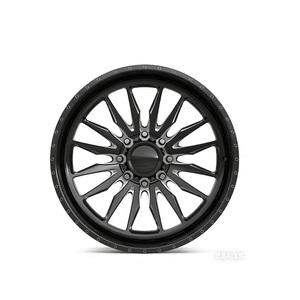 Rines de Aleación de Aluminio Forjado para Camioneta, 20-30 Pulgadas, 12J 8x180, Borde Mecanizado Brillante, Cóncavo, para Silverado 1500 Pickup - Product Image 3