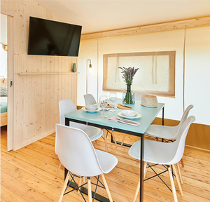 Tente de glamping de luxe, grande tente <span class=keywords><strong>safari</strong></span> en toile pour projets d'éco-resorts, offrant un confort élevé dans les environnements extérieurs - Product Image 5