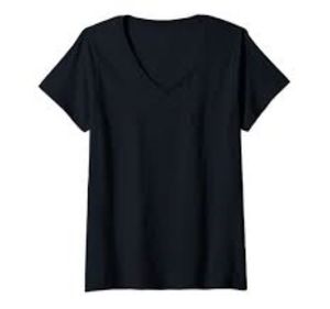 Camiseta con cuello en V al por mayor con estampado de algodón pesado, Camiseta de algodón con estilo informal lavada para hombre, Camiseta de algodón liso sostenible - Product Image 3